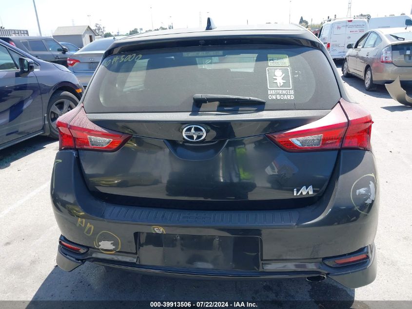 2016 Scion Im VIN: JTNKARJE9GJ509637 Lot: 39913506