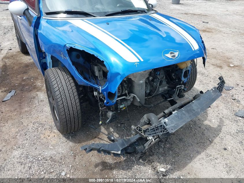 2012 Mini Cooper S Countryman VIN: WMWZC3C58CWL84437 Lot: 39913518