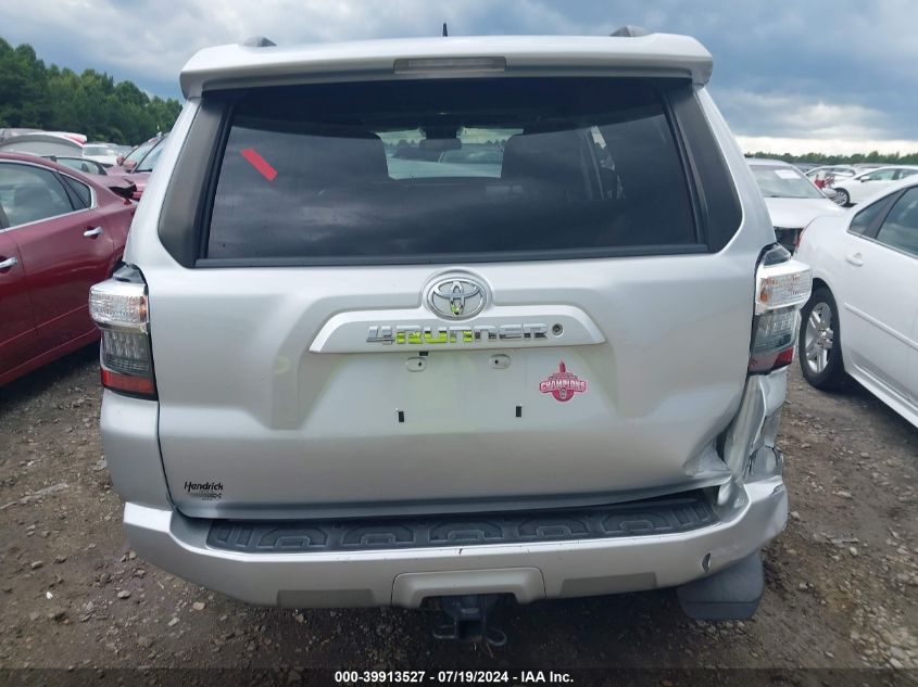 2019 Toyota 4Runner Sr5 Premium VIN: JTEBU5JR0K5679406 Lot: 39913527