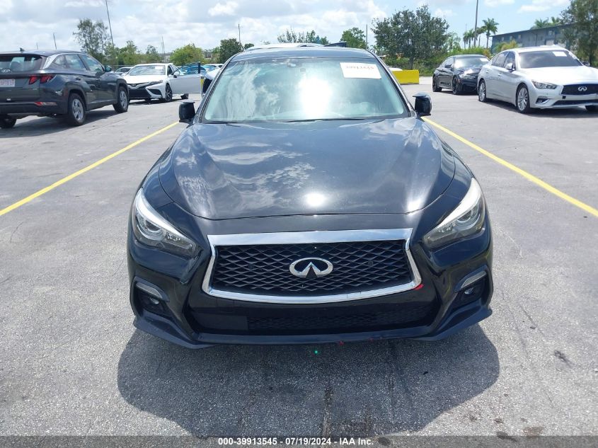 2019 Infiniti Q50 3.0T Sport VIN: JN1EV7AP5KM516798 Lot: 39913545