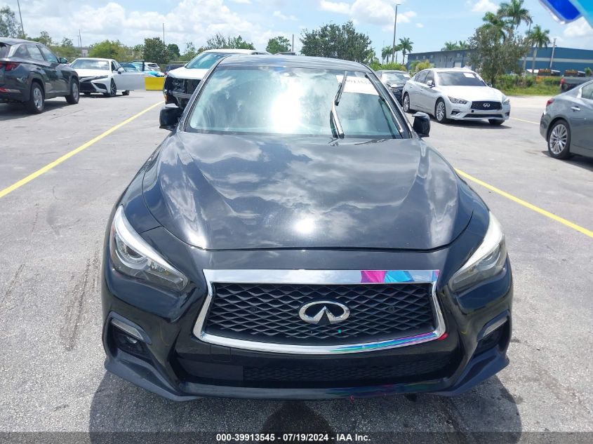 2019 Infiniti Q50 3.0T Sport VIN: JN1EV7AP5KM516798 Lot: 39913545