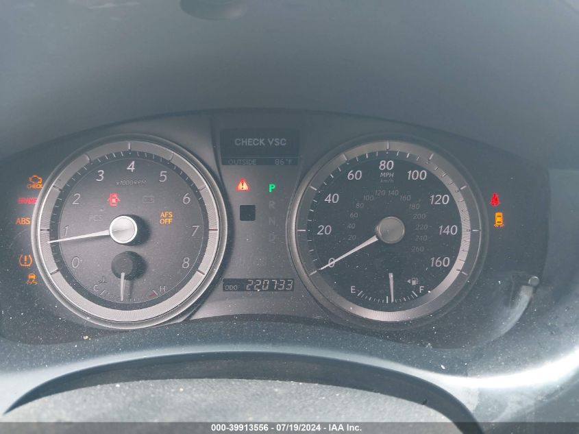 2007 Lexus Es 350 VIN: JTHBJ46G672121503 Lot: 39913556