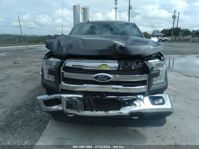 2016 Ford F-150 Lariat VIN: 1FTFX1EF7GFA96371 Lot: 39913564