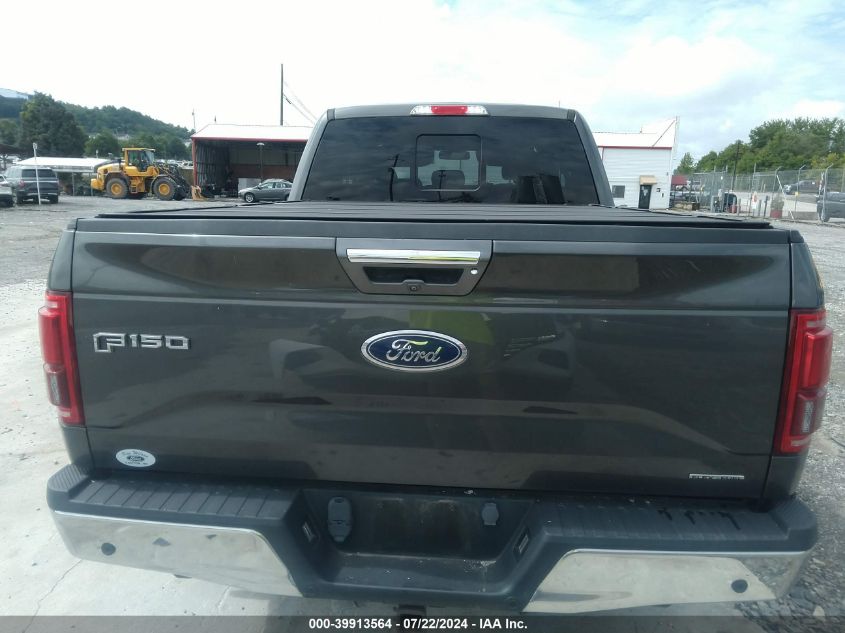 2016 Ford F-150 Lariat VIN: 1FTFX1EF7GFA96371 Lot: 39913564