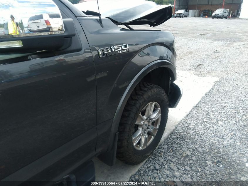 2016 Ford F-150 Lariat VIN: 1FTFX1EF7GFA96371 Lot: 39913564