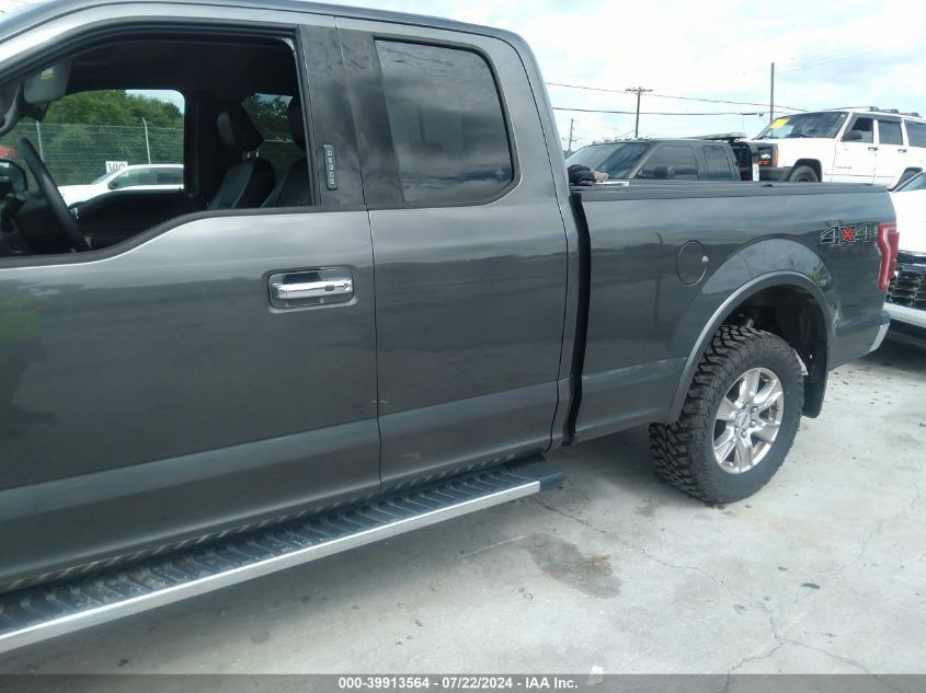 2016 Ford F-150 Lariat VIN: 1FTFX1EF7GFA96371 Lot: 39913564