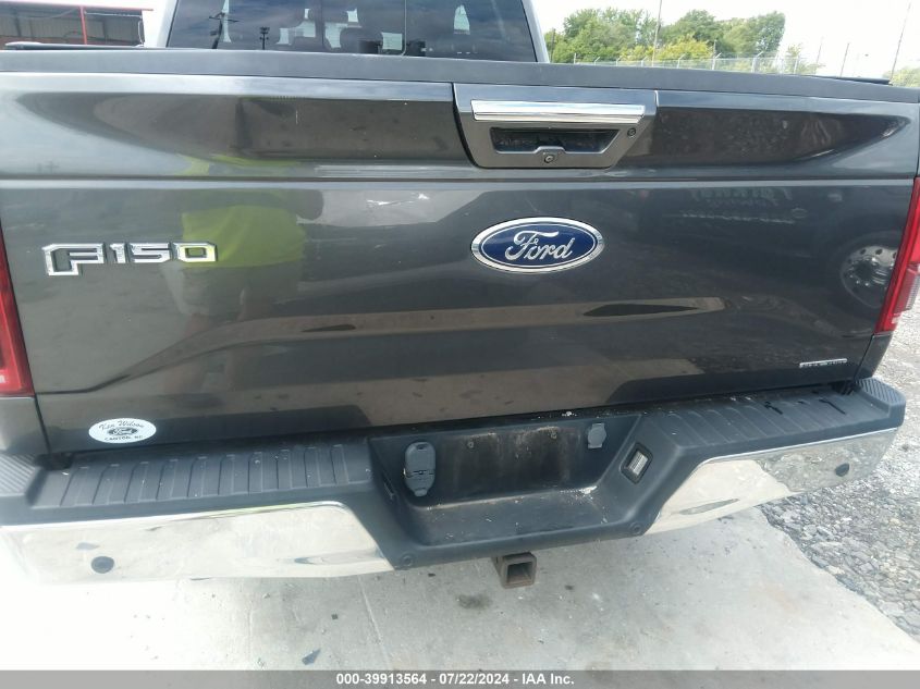 2016 Ford F-150 Lariat VIN: 1FTFX1EF7GFA96371 Lot: 39913564