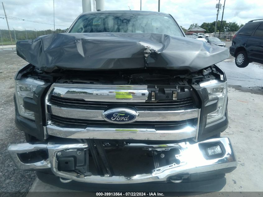 2016 Ford F-150 Lariat VIN: 1FTFX1EF7GFA96371 Lot: 39913564