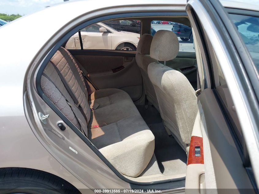 2003 Toyota Corolla Le VIN: 1NXBR32E83Z082688 Lot: 39913585