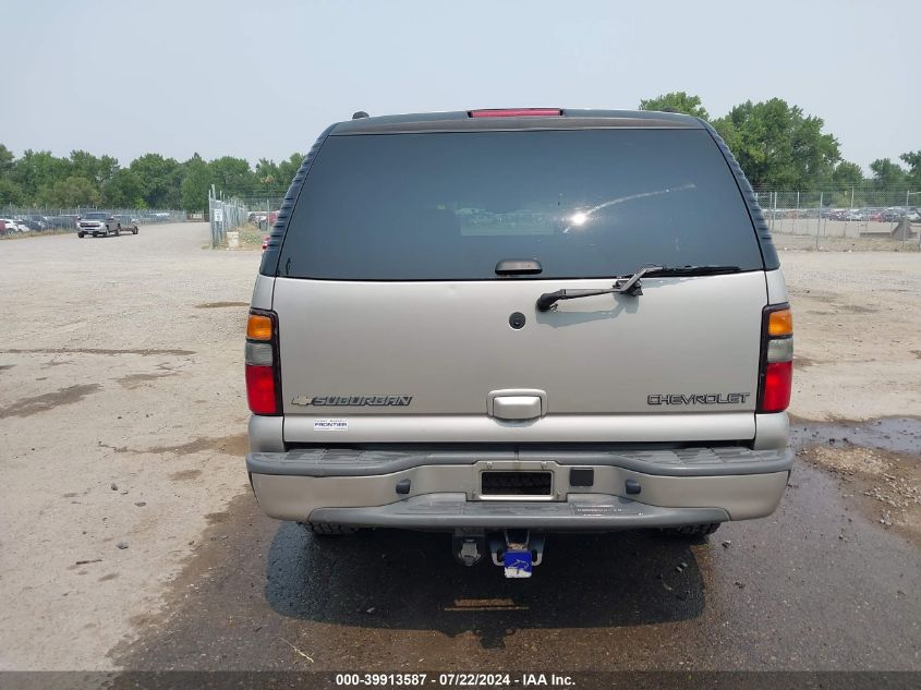 2005 Chevrolet Suburban 1500 Z71 VIN: 3GNFK16Z95G292869 Lot: 39913587