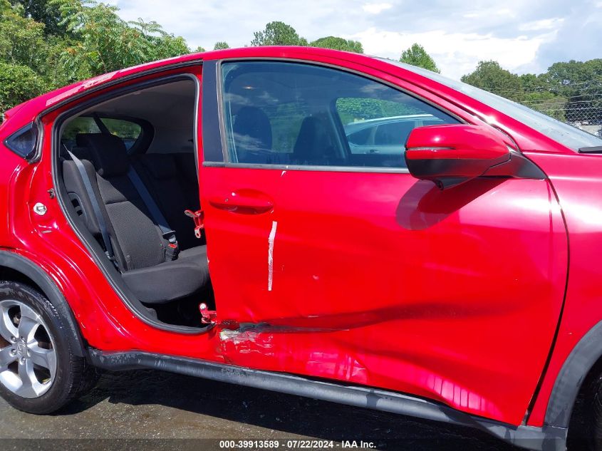 2017 Honda Hr-V Ex VIN: 3CZRU5H51HM722783 Lot: 39913589