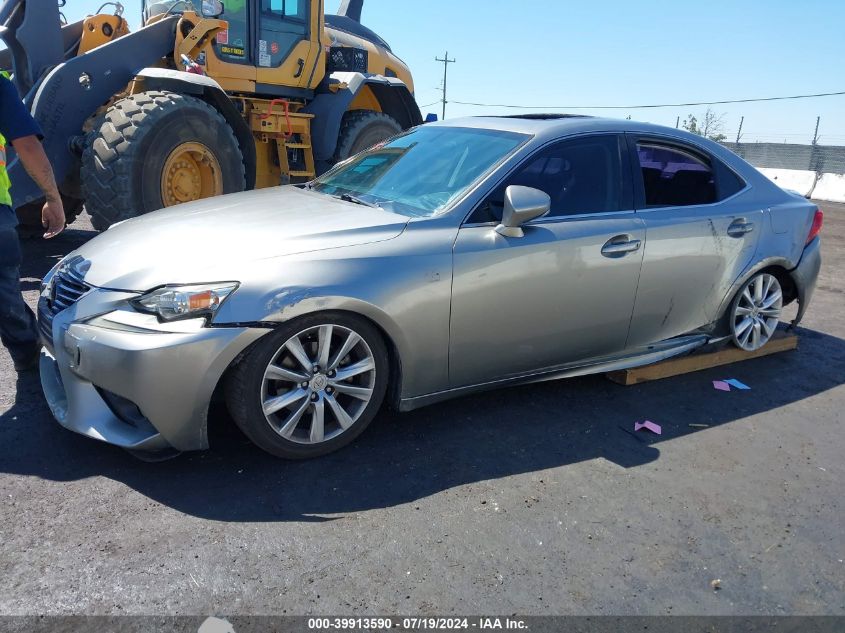 VIN JTHBF1D23E5031566 2014 Lexus IS, 250 no.2