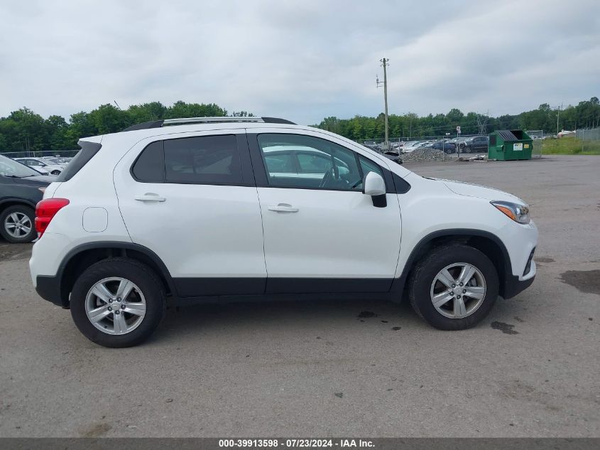 2022 Chevrolet Trax Awd Lt VIN: KL7CJPSM7NB519185 Lot: 39913598