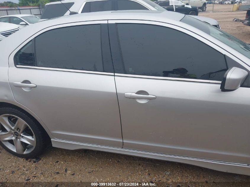 2012 Ford Fusion Sport VIN: 3FAHP0KC7CR167536 Lot: 39913632