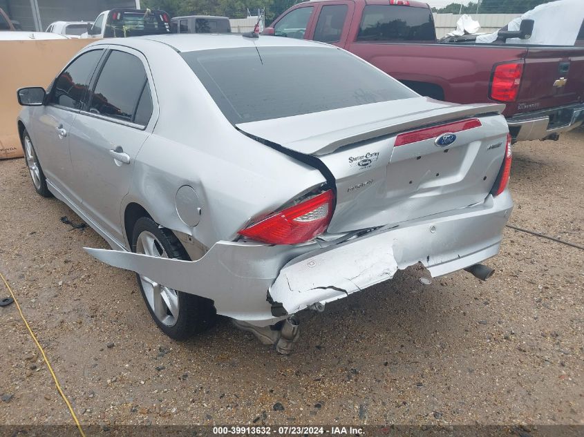 2012 Ford Fusion Sport VIN: 3FAHP0KC7CR167536 Lot: 39913632