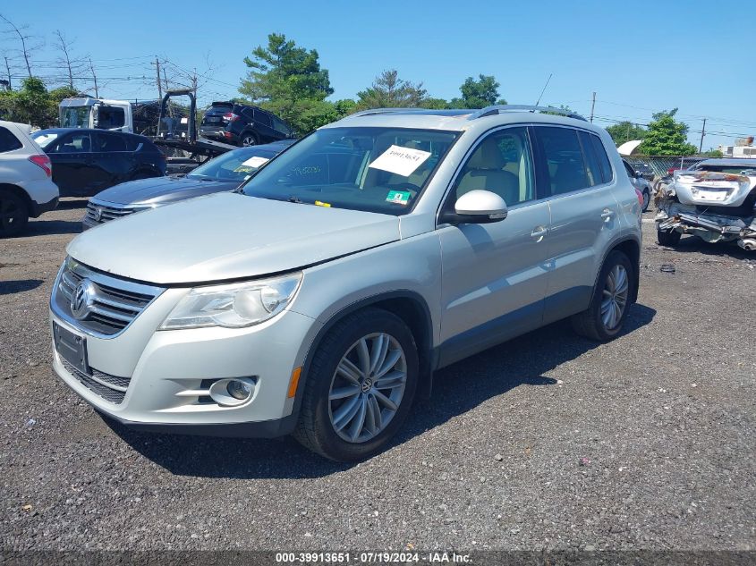 2011 Volkswagen Tiguan S/Se/Sel VIN: WVGBV7AX1BW534456 Lot: 39913651