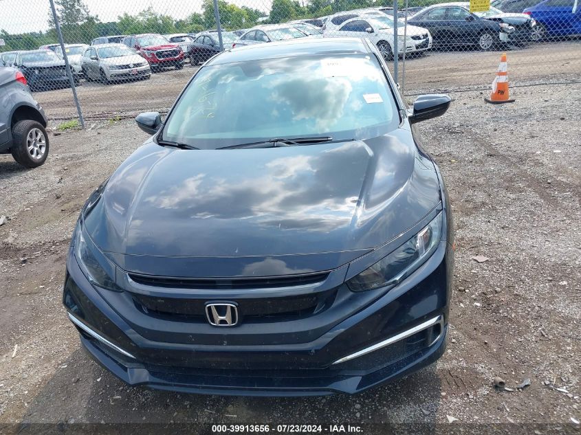 2020 Honda Civic Lx VIN: 19XFC2F6XLE029722 Lot: 39913656