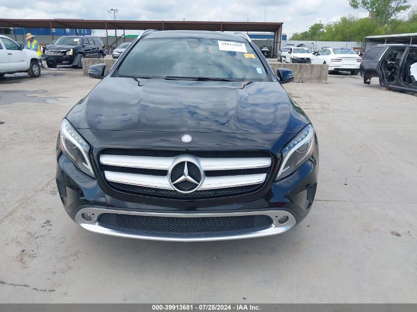 2017 Mercedes-Benz Gla 250 VIN: WDCTG4EB2HJ336565 Lot: 39913681