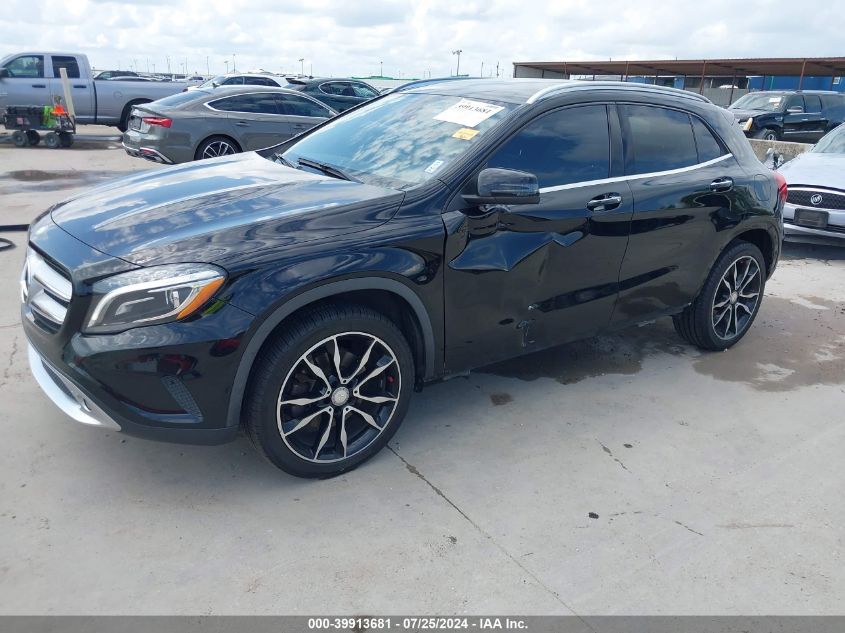 2017 Mercedes-Benz Gla 250 VIN: WDCTG4EB2HJ336565 Lot: 39913681