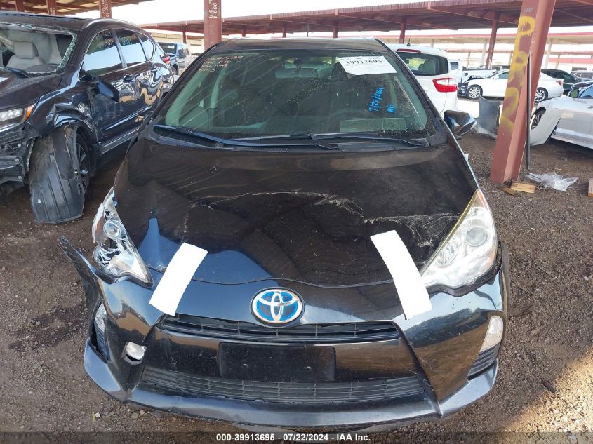 2012 Toyota Prius C Two VIN: JTDKDTB38C1518703 Lot: 39913695