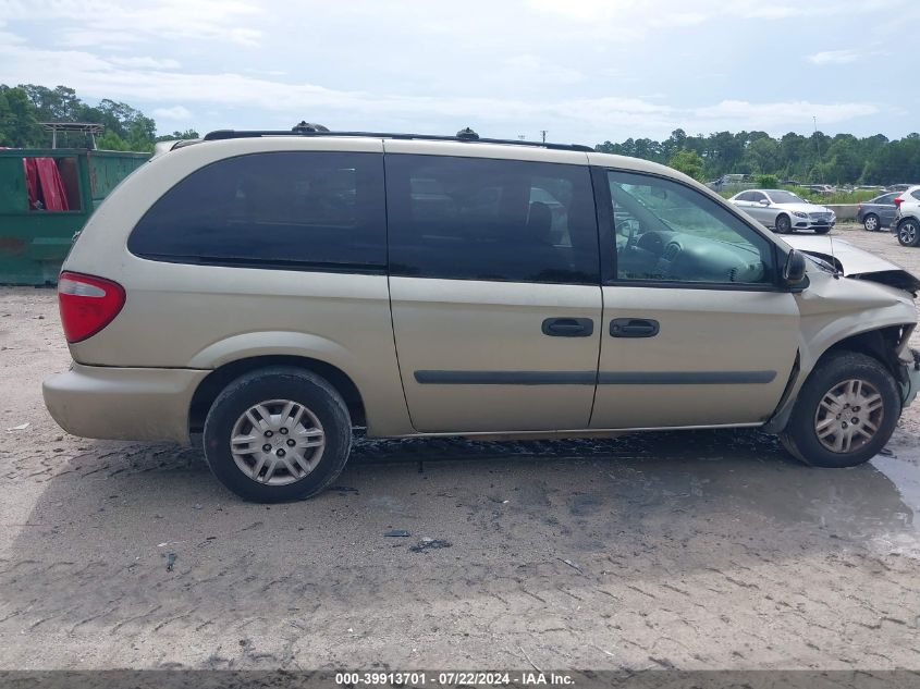 2006 Dodge Grand Caravan Se VIN: 1D4GP24R66B505331 Lot: 39913701