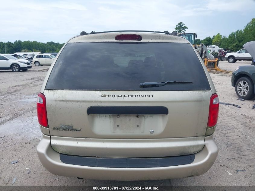 2006 Dodge Grand Caravan Se VIN: 1D4GP24R66B505331 Lot: 39913701