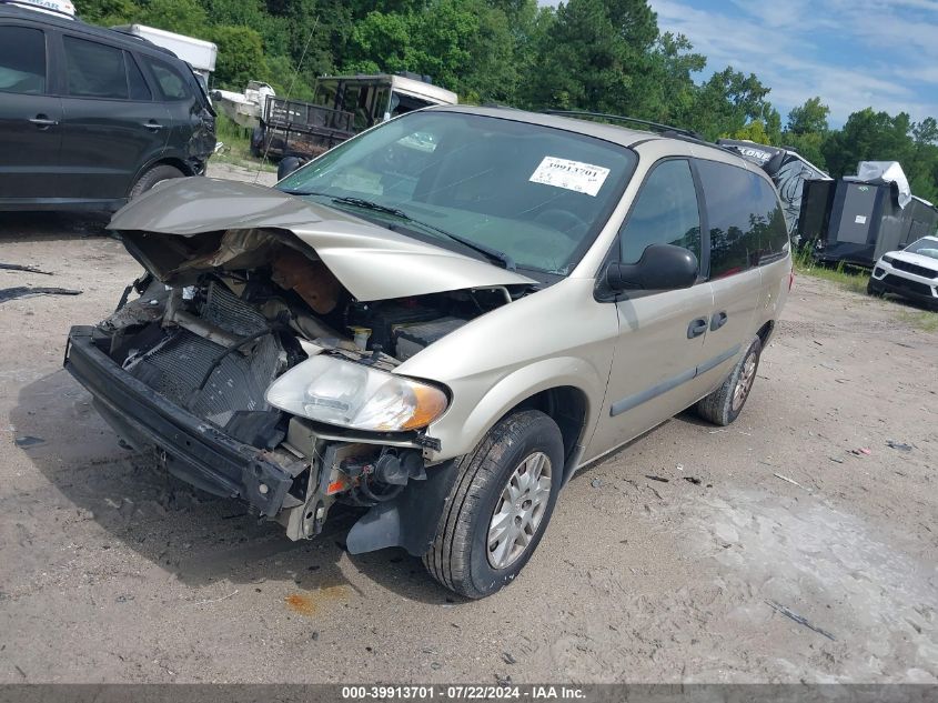 2006 Dodge Grand Caravan Se VIN: 1D4GP24R66B505331 Lot: 39913701