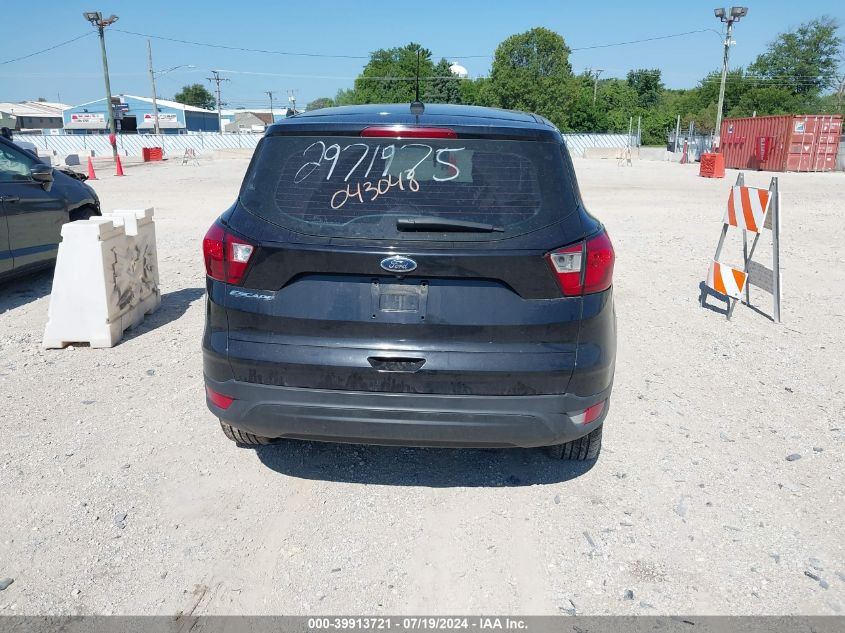 2019 Ford Escape S VIN: 1FMCU0F73KUA99541 Lot: 39913721