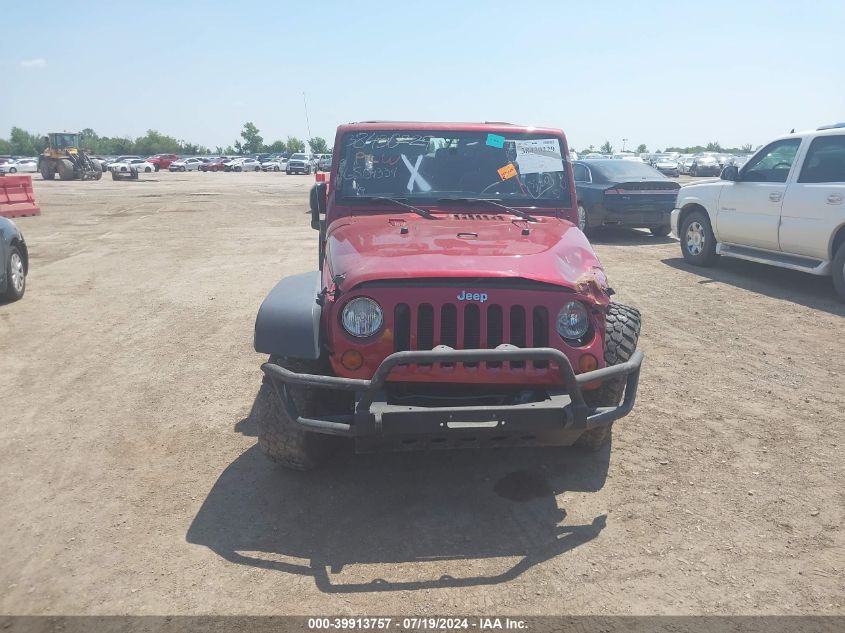 2013 Jeep Wrangler Sport VIN: 1C4AJWAG1DL606900 Lot: 39913757