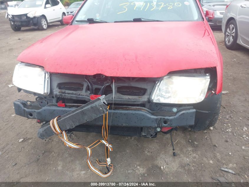 2001 Volkswagen Jetta Gls VIN: 3VWSK69M71M214071 Lot: 39913780