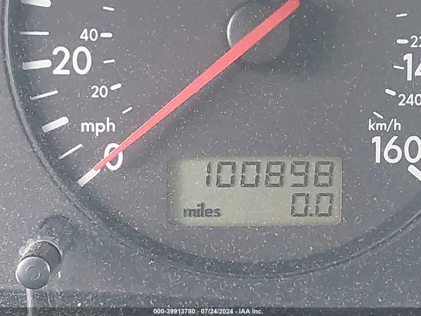 2001 Volkswagen Jetta Gls VIN: 3VWSK69M71M214071 Lot: 39913780