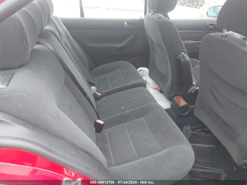 2001 Volkswagen Jetta Gls VIN: 3VWSK69M71M214071 Lot: 39913780