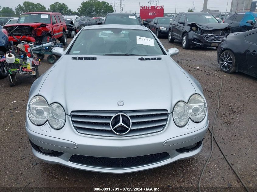 2006 Mercedes-Benz Sl 500 VIN: WDBSK75F86F115989 Lot: 39913791