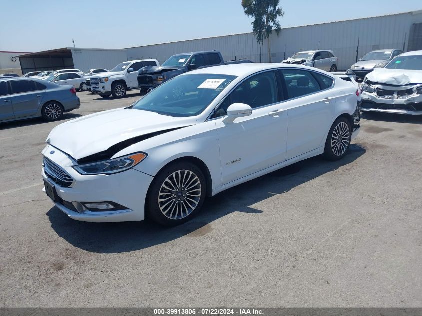 3FA6P0RU8JR205939 2018 FORD FUSION - Image 2