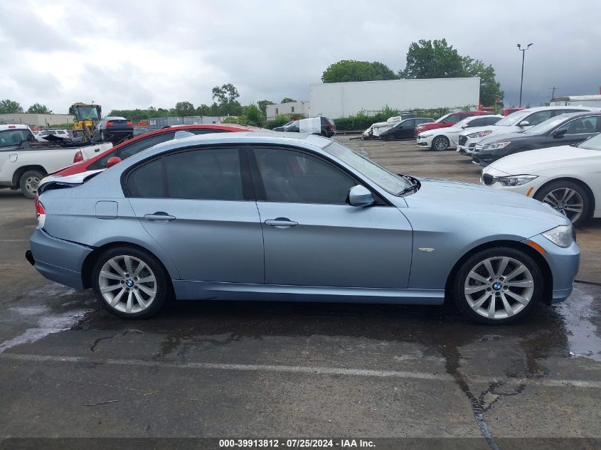 2011 BMW 328I VIN: WBAPH7G50BNM57833 Lot: 39913812