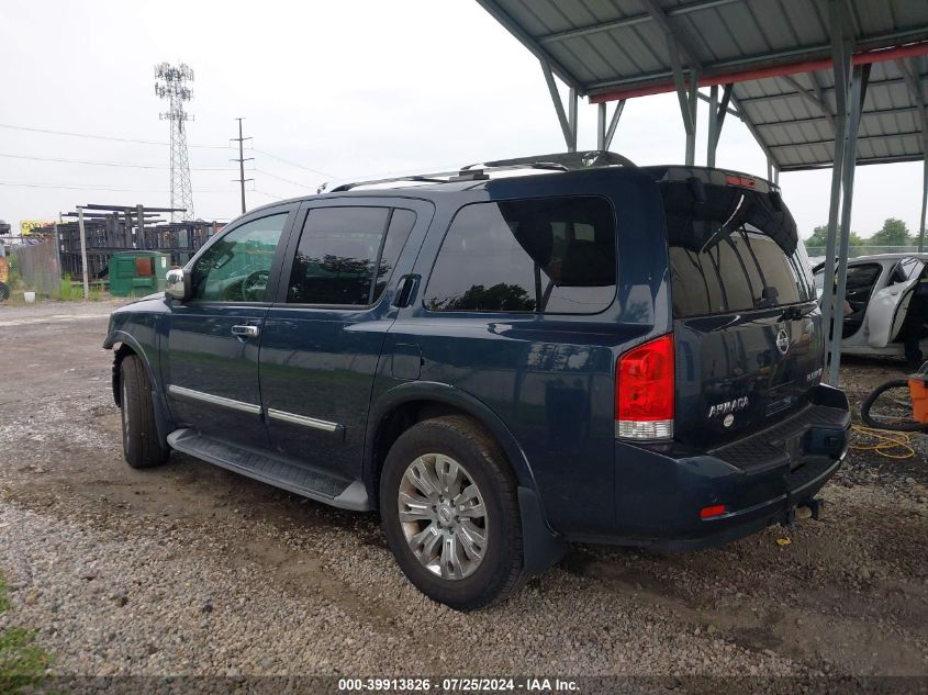 2015 Nissan Armada Platinum VIN: 5N1AA0NC6FN605748 Lot: 39913826