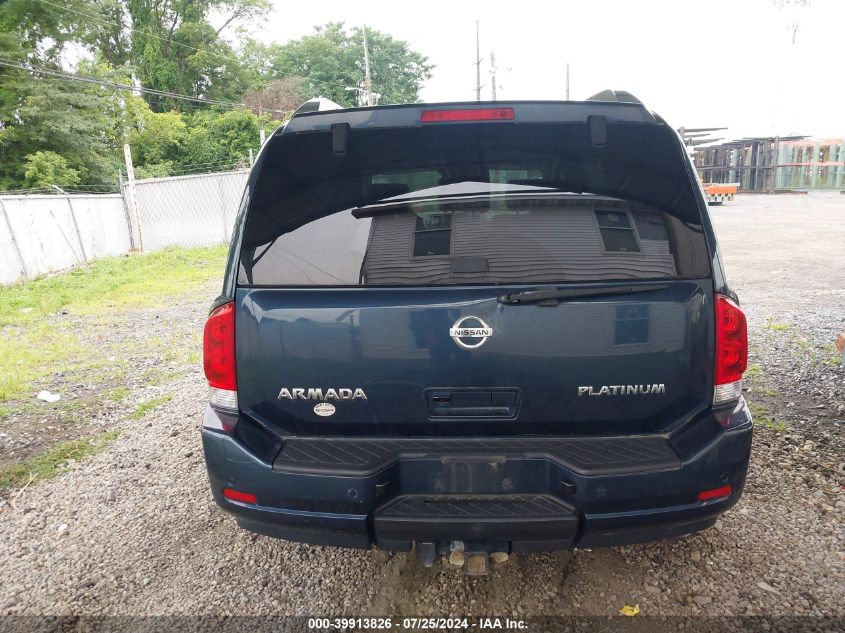 2015 Nissan Armada Platinum VIN: 5N1AA0NC6FN605748 Lot: 39913826