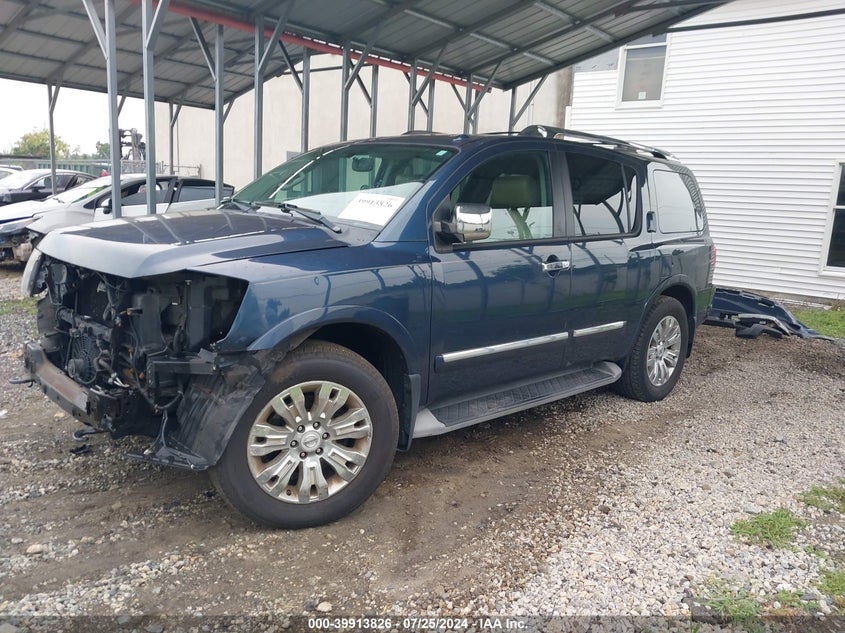 2015 Nissan Armada Platinum VIN: 5N1AA0NC6FN605748 Lot: 39913826