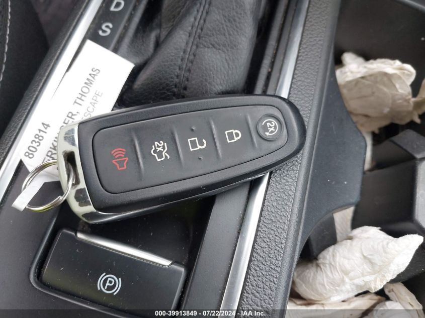 2017 Ford Escape Titanium VIN: 1FMCU9J90HUA98501 Lot: 39913849