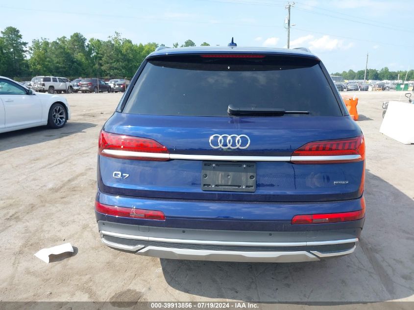 2024 Audi Q7 Premium Plus 45 Tfsi Quattro Tiptronic VIN: WA1LCBF73RD004418 Lot: 39913856