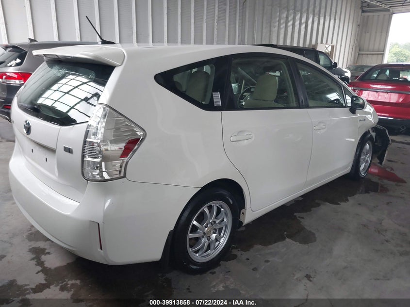 2012 Toyota Prius V Three VIN: JTDZN3EU6C3046201 Lot: 39913858