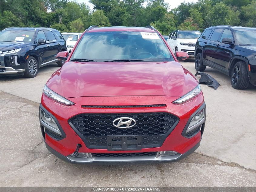 2021 Hyundai Kona Sel Plus VIN: KM8K6CAA0MU746622 Lot: 39913880