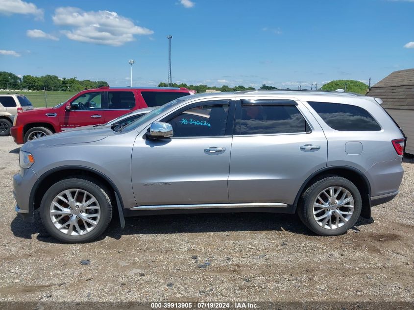 2014 Dodge Durango Citadel VIN: 1C4RDJEG2EC331045 Lot: 39913905