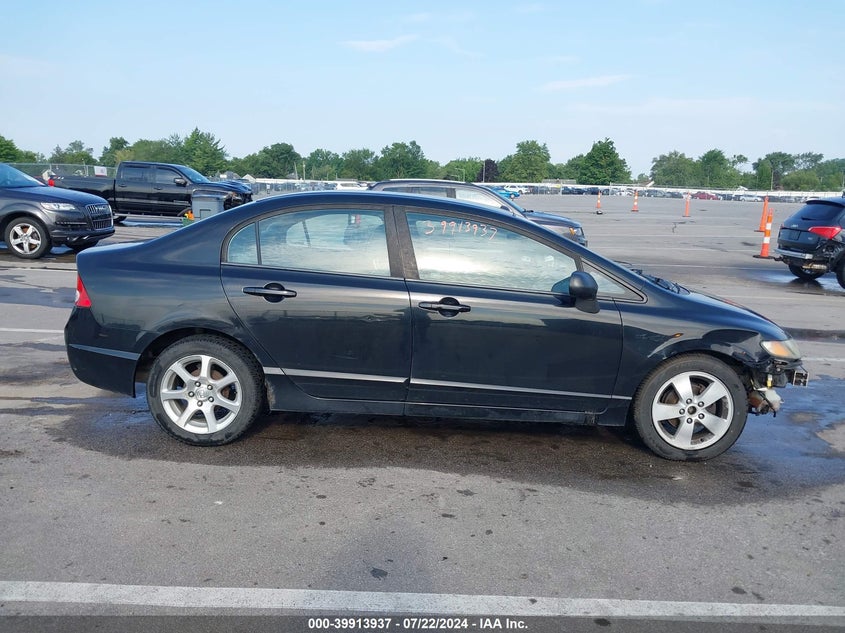 2009 Honda Civic Lx VIN: 19XFA16599E037780 Lot: 39913937