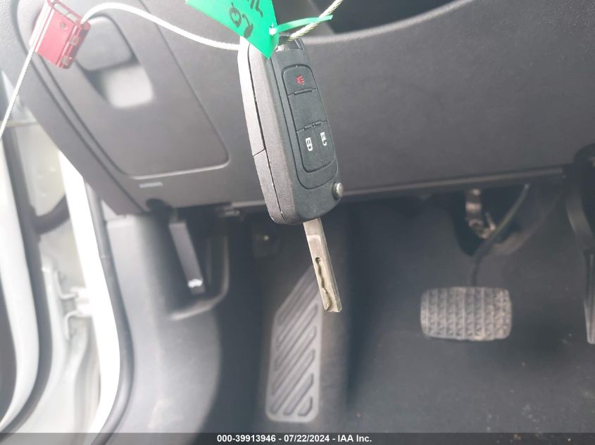 2016 Chevrolet Trax 1Ls VIN: 3GNCJKSB1GL272744 Lot: 39913946