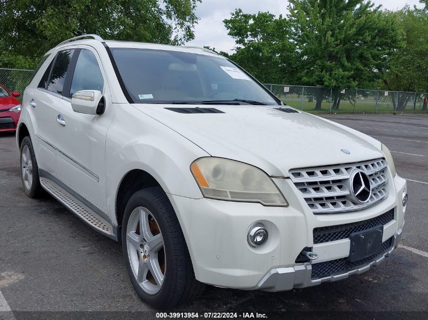 2009 Mercedes-Benz Ml 550 4Matic VIN: 4JGBB72E29A442740 Lot: 39913954