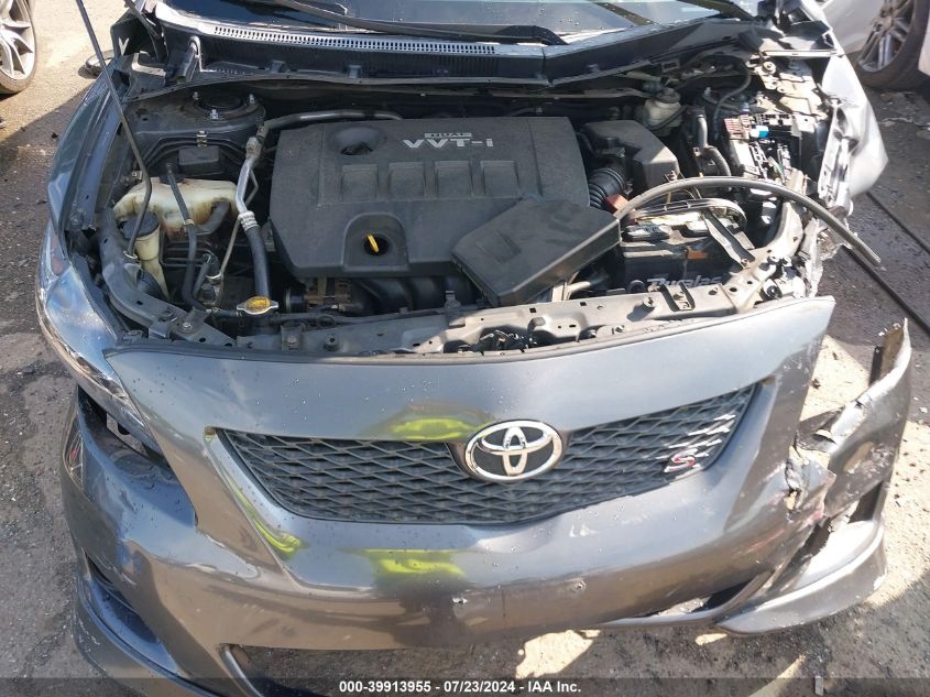 2010 Toyota Corolla S/Le/Xle VIN: 2T1BU4EE3AC327802 Lot: 39913955