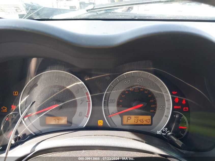 2010 Toyota Corolla S/Le/Xle VIN: 2T1BU4EE3AC327802 Lot: 39913955