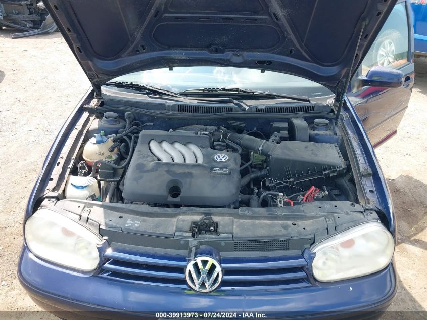 9BWGK61J934014971 2003 Volkswagen Golf Gls 2.0L