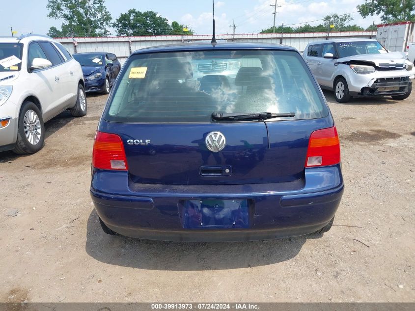 9BWGK61J934014971 2003 Volkswagen Golf Gls 2.0L